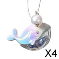 thumbnail image 1 of Llaveros de Ballena Baoblaze Colgante de Bolso Juguete Accesorios para Mochila 4 piezas, 1 of 8