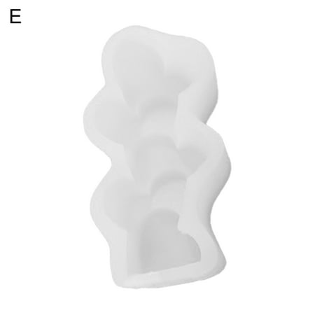

Papaba Candle Mold Candle Mold Flower Pattern DIY Silicone Modern Fashion Fondant Mold for Table
