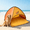 Orange, variant on Pop Up Beach Tent Sun Shade Shelter, Portable Instant Setup Beach Canopy with Carry Bag, Lightweight Foldable Sun Shelter for Beach, Camping, Picnic and Outdoor Activities, Blue/Pink