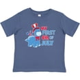 thumbnail image 3 of Inktastic My First 4th of July with Dinosaur Boys or Girls Baby T-Shirt, 3 of 5