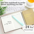 thumbnail image 3 of Notebook Chiisong A6, 24 unidades, diarios inspiradores de piel, 3 of 7
