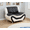 Black and White(CHAIR), variant on Caberryne Leather Sectional Couch for Living Room Furniture Sets, 3 Seater Sofa with Pillow Armrest for Living Room/Office/Bedroom/Apartment(Creamy)