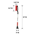 thumbnail image 6 of Oskar Heavy Duty 35 inch Snow Brush with Ice Scraper, Red Black Gray, 6 of 8