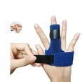 thumbnail image 5 of Férula para dedo en gatillo de 2 piezas, férula ajustable para deformidad de dedos y nudillos fracturados, para aliviar atascos, chasquidos, flexiones y rigidez de los dedos., 5 of 5