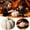 As shown, variant on HAJAGP Paper Mache Pumpkin White Craft, DIY Paintable Pumpkin Ornament for Halloween Fall Decoration, Photography Prop, Indoor Gifts