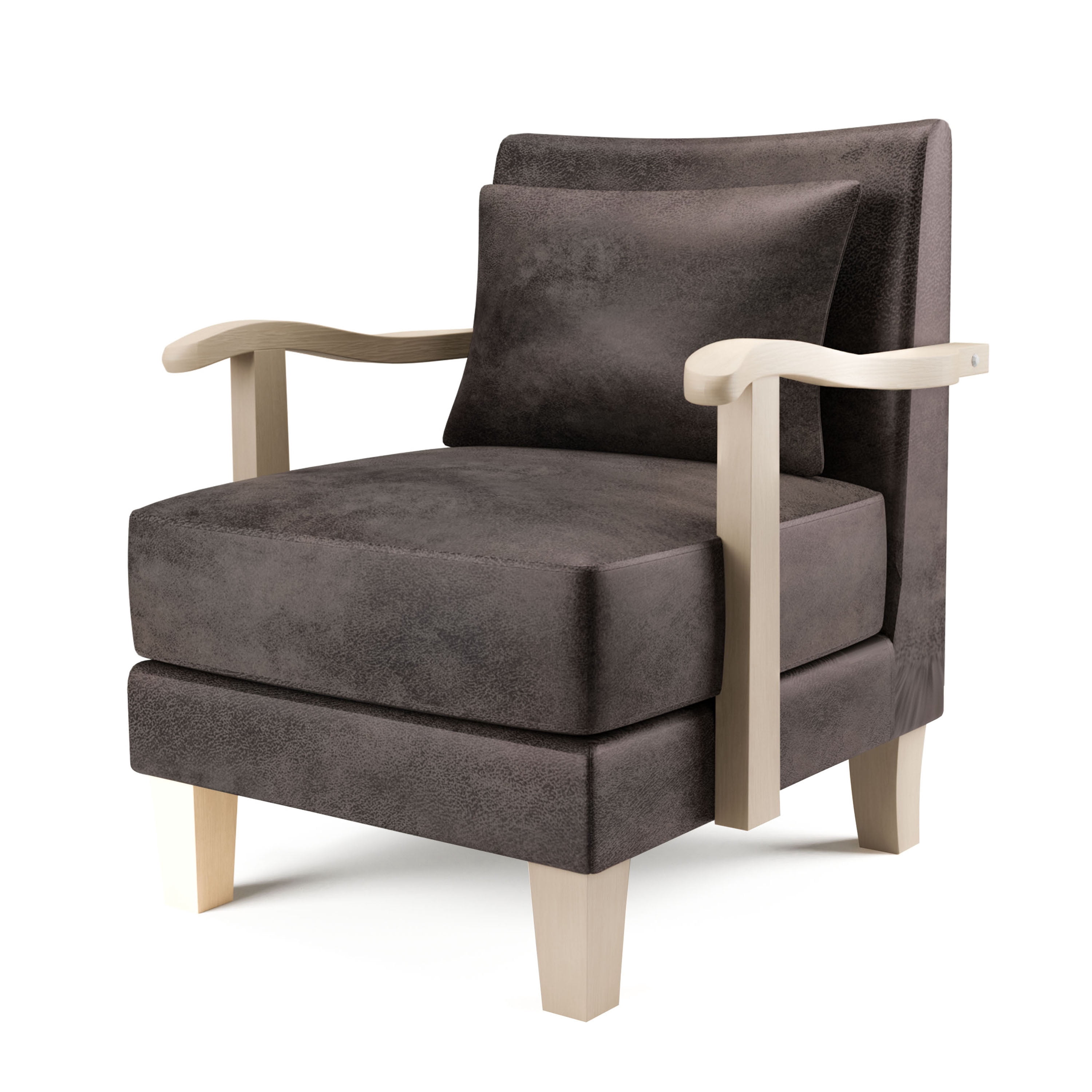 Furniture of America Khari Lounge Chair, Brown