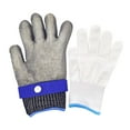 thumbnail image 5 of Grade A9 Cut-proof Gloves Food Grade 316 Stainless Steel Mesh Metal Gloves Cutting Gloves Kitchen Shelling Fillet Cutting Meat Cutting And Metal Working, 5 of 9