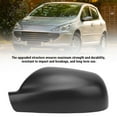 thumbnail image 4 of Black Stylish Scratch Resistant Rear View Side Mirror Cap for 307 2001-2009, 4 of 7