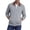 Gray, variant on StSilkitty Zip up Jacket for Men Long Sleeve Collared Jacket Coat with Pockets Fall Winter Lightweight Fashion Outerwear
