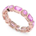 thumbnail image 2 of 5.00 Carat Emerald Cut Pink Sapphire Gemstone Beautifuling Engagement Eternity Band for Women Solid 14K Rose Gold Size 9 by Diamond-Capitals, 2 of 8