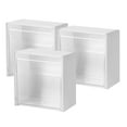 thumbnail image 5 of 3 cajas de hisopos de algodón para pared, para baño, para guardar lápices labiales y bolitas de algodón., 5 of 5