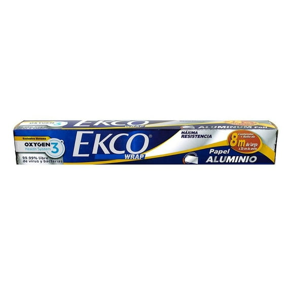 Papel aluminio Ecko wrap 1 pza