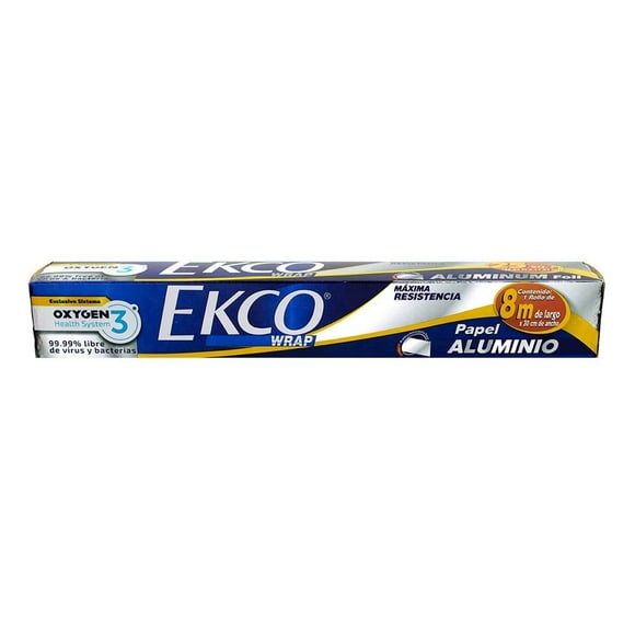 Papel aluminio Ecko wrap 1 pza