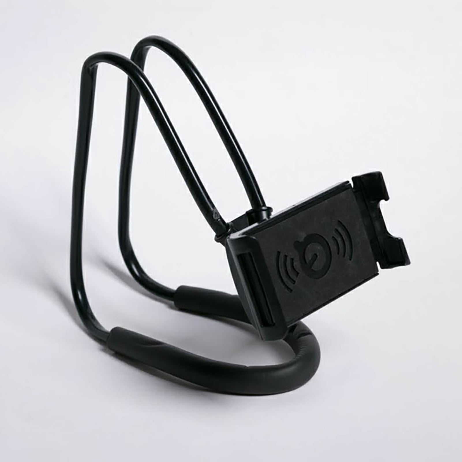 Phone Stand 360 Degree Rotation Lightweight Neckband Flexible Phone Lazy Bracket for Watching TV,Pink