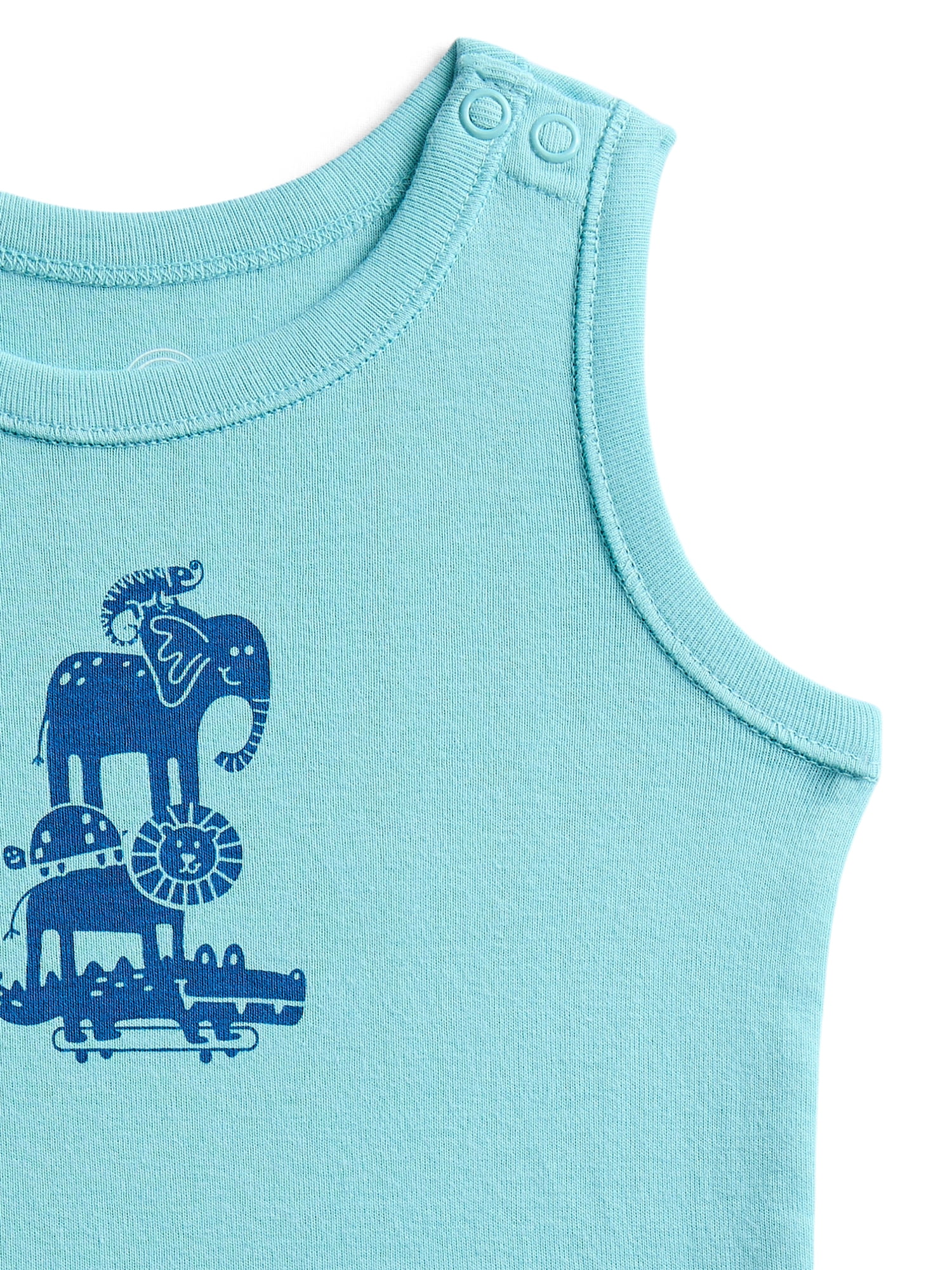 Wonder Nation Baby Boy Tank Bodysuit, Sizes 0-24 Months