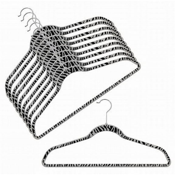 Slim-Line Printed "Zebra" Shirt/Pant Hanger