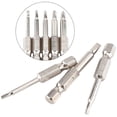 thumbnail image 2 of 5pcs 50mm 1/4 "Hex Delta Destornillador Bits Δ1.8/Δ2.0/Δ2.3/Δ2.7/Δ3.0 Fuerte magnético para destornilladores eléctricos, destornilladores manuales, taladros inalámbricos Zhivalor WLJ-3540, 2 of 2