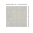 thumbnail image 2 of 210 - Tin Plated Drop-In Ceiling Tile in Eggshell White (24 Sq.ft/ Pack) - 6 Pieces, 2 of 5