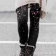 thumbnail image 4 of Gibobby Leggins termicos mujer Leggings de cintura alta con estampado de confort casual para mujer Leggings de Navidad(X,M), 4 of 5
