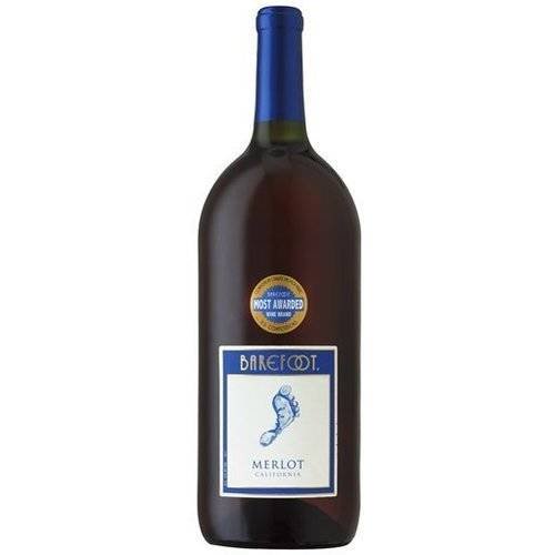 Barefoot Merlot Wine, 1.5 L