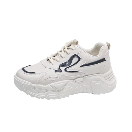 

Women‘s Thick-soled Chunky Sneakers Lace-Up Running Shoes Women‘s Footwear