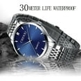 thumbnail image 4 of Classic Full Steel Analog Men's Quartz Watches Luxury Men Wrist Watch Cx064a Waterproof 30m Man Clock Relogio Masculino - Quartz Wristwatches, 4 of 7
