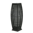 thumbnail image 4 of Baner Garden QN1017 Outdoor Solar Powered Lamp with Woven Rattan for Pool Patio Driveway Porch, 4 of 5