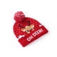 thumbnail image 1 of Sombrero de Navidad LED que brilla intensamente Papá Noel * Gorras Fiesta Muñeco de nieve Gorro Tocado Sombreros de punto Sombreros de Navidad Kits de decoración para fiestas Alce rojo púrpura Monstrate HA068331-01, 1 of 6
