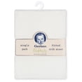 thumbnail image 2 of Gerber Organic Fitted Crib Sheet, White, 2 of 2