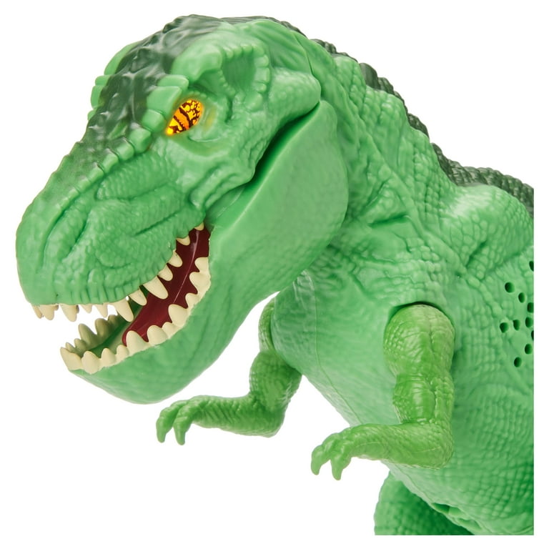 Adventure Force T-Rex with Roaring Sound Effects and Light Up Eyes, Light  Green