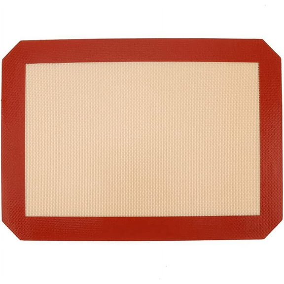 Non-Stick Silicone Baking Mat - Heat Resistant, Oil-Proof, and Washable Kitchen Mat for Oven Use(300x200mm)