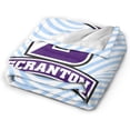 thumbnail image 2 of University A of Scranton Logo Fleece Blanket, Very Soft Microfiber Flannel Blanket for Couch Warm and Cozy for All Seasons, 2 of 6