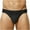 Black, variant on Afuyipoi Underpants for Male,Mid-rise Lightweight Solid Activewear Briefs Black S