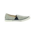 thumbnail image 3 of Roxy Womens Brayden Flat Loafer Slip-On Sneakers  B/W 7.5 Medium (B,M), 3 of 3