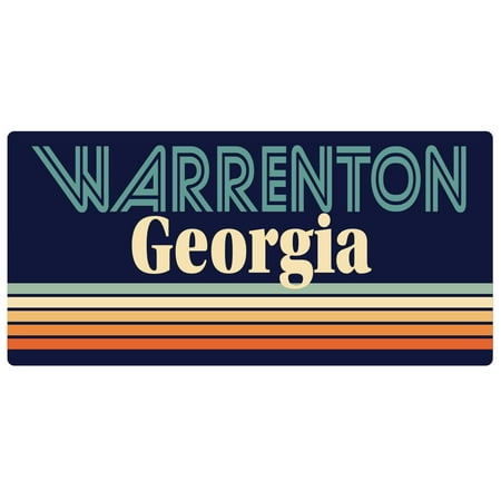 

Warrenton Georgia 5 x 2.5-Inch Fridge Magnet Retro Design