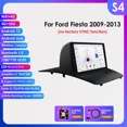 thumbnail image 3 of Radio para coche Android 12 para Ford Fiesta 2009 2010 2011-2017 Reproductor de vídeo multimedia 2din 7862 Octa Core GPS Estéreo 4G dsp Carplay, 3 of 5
