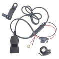 thumbnail image 2 of PD QC3.0 Cargador Rápido USB para Motocicleta 48W Con Interruptor Voltímetro Digital () Rojo, 2 of 8