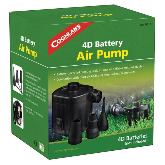 Coghlan's 0.5 PSI 4D Battery Operated Portable Air Pump