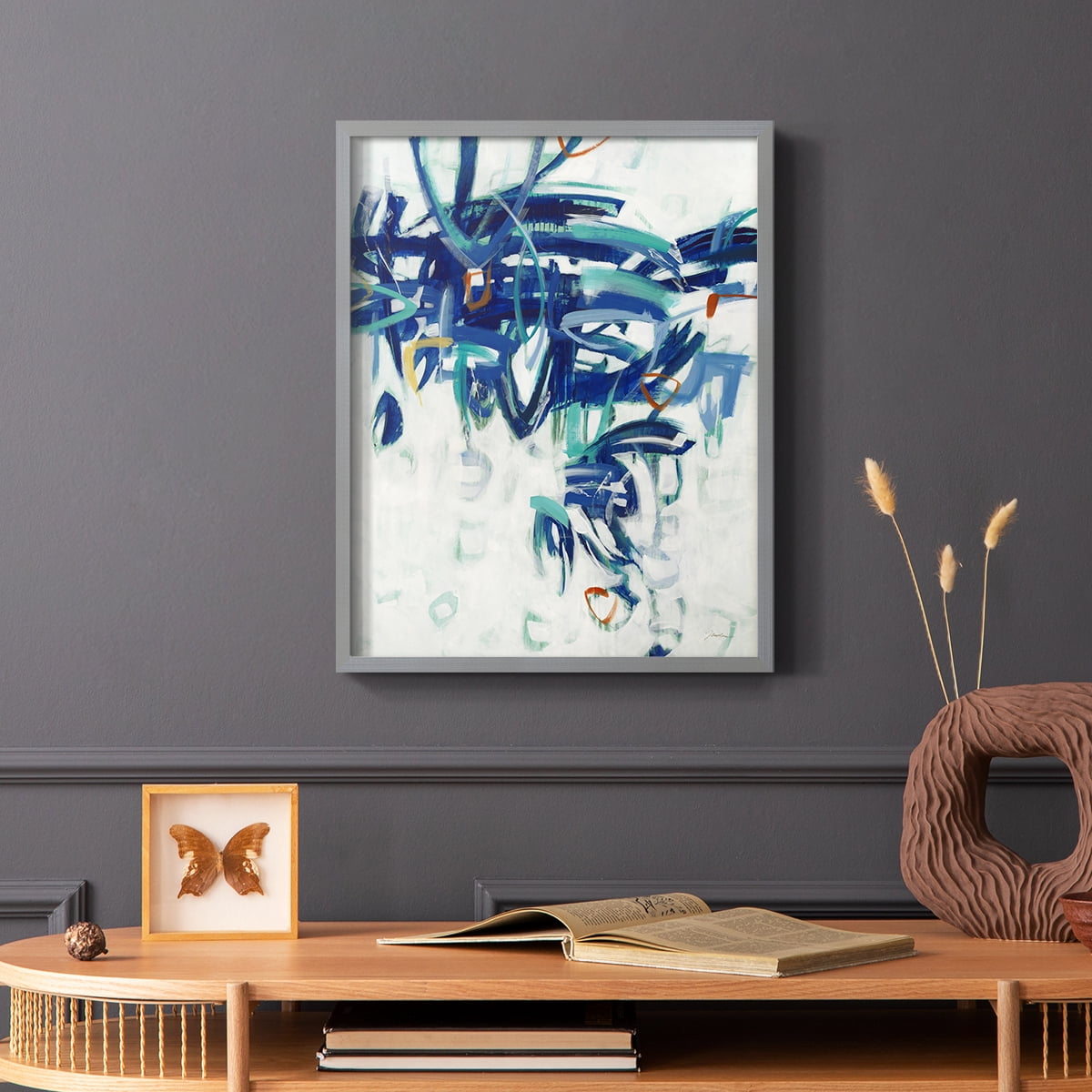 Child's Play I in Paper Solid Wood 11 x 14 Framed Print