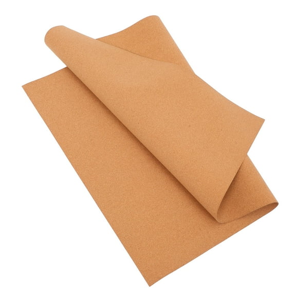 HEMOTON Chocolate Cork Sheet for Office Use Notice Board Bulletin Photo Wall 12x18 Inches