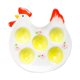 thumbnail image 1 of Bandeja para huevos de Pascua, soporte para huevos de Pascua, bonita figura de multifunción, soporte para desayuno, almuerzo, decoración del C, 1 of 8