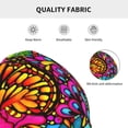 thumbnail image 5 of Fuzoiu Butterfly Garden Print Winter Beanie Hat for Men & Women,Warm Knit Cap,Women Windproof Watch Hat,Knit Warm Unisex Beanie, 5 of 7
