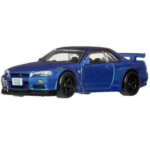 Hot Wheels Nissan Skyline GT-R V Spec II (BNR34) Timeless Icons