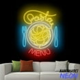 thumbnail image 2 of Handmadetneonsign Pasta Neon Sign, Pasta Led Sign, Pasta Neon Light, Food Wall Art, Wall Decor 91023, 2 of 5