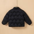 thumbnail image 5 of FAIWAD Kids Quilted Puffer Jacket Reversible Button down Collared Coat Boys Girls Soft Winter Outerwear, 5 of 9