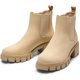 thumbnail image 4 of Botas Dream Paris para Dama Estilo Chelsea Chukka Casual Camello Talla 26.5, 4 of 5