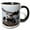 Black/White, variant on 3drose, Bald Eagles Gathering on a Log, Homer, Alaska - Na02 Dno0199 - David Northcott, 11oz Two-tone Blue Mug