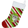 thumbnail image 2 of Carolines Treasures CK4084CS Schnauzer No.1 Christmas Candy Stripe Christmas Stocking, 2 of 2