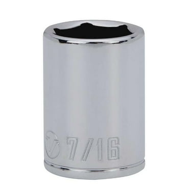 Craftsman 7/16 in. x 3/8 in. drive SAE 12 Point Standard Socket