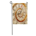 thumbnail image 1 of JSDART Antique Old Clock Abstract Fractal Spiral Watch Unusual Pattern Roman Garden Flag Decorative Flag House Banner 28x40 inch, 1 of 2